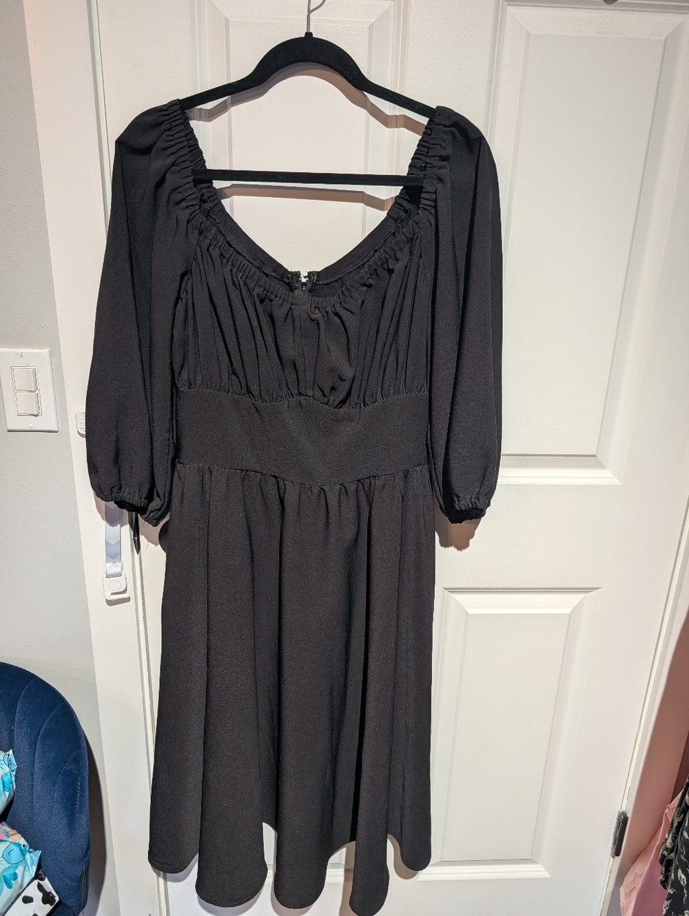XL Black Vacation Dress